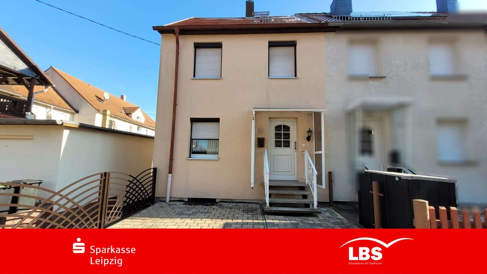 Hausansicht - Reihenendhaus in 04565 Regis-Breitingen mit 70m² kaufen