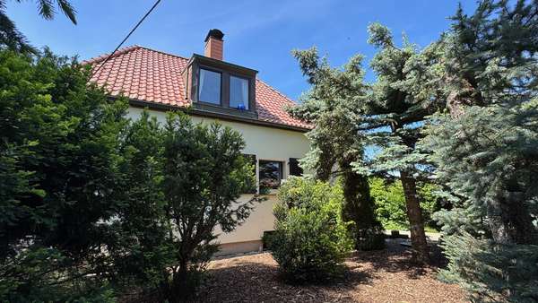 Vorderansicht Vorderansicht - Einfamilienhaus in 04420 Markranstädt mit 122m² kaufen