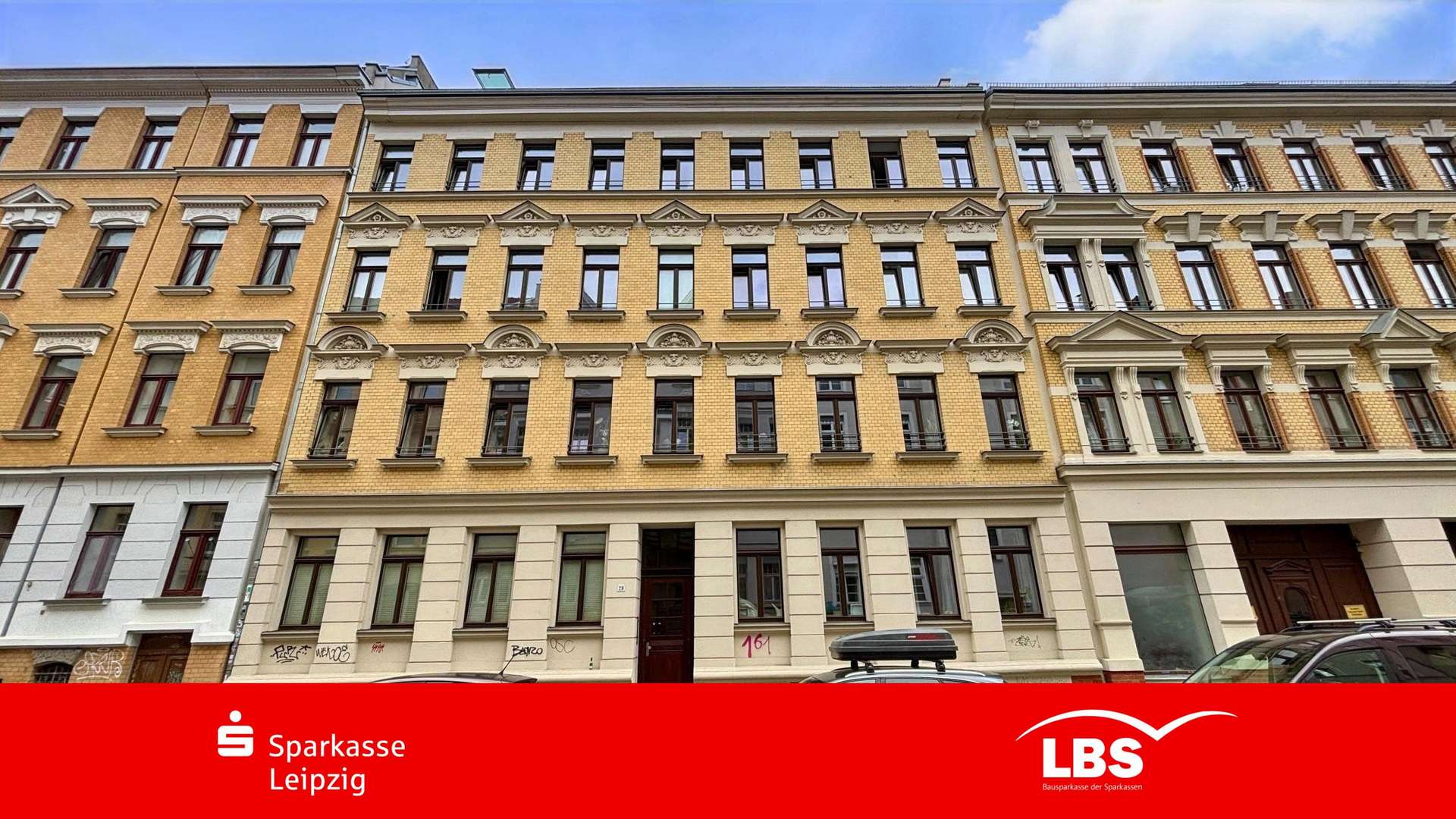 Straßenansicht Straßenansicht - Etagenwohnung in 04318 Leipzig mit 65m² kaufen