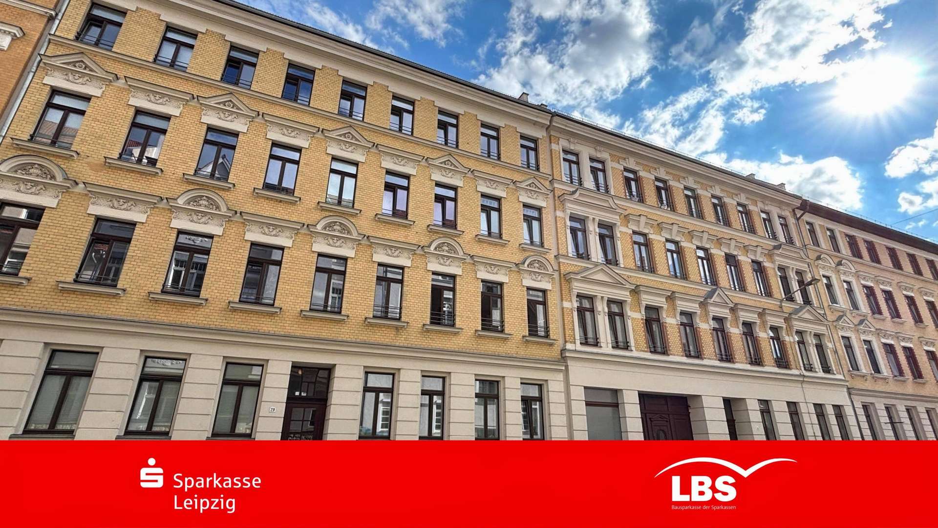 Straßenansicht Straßenansicht - Etagenwohnung in 04318 Leipzig mit 65m² als Kapitalanlage kaufen