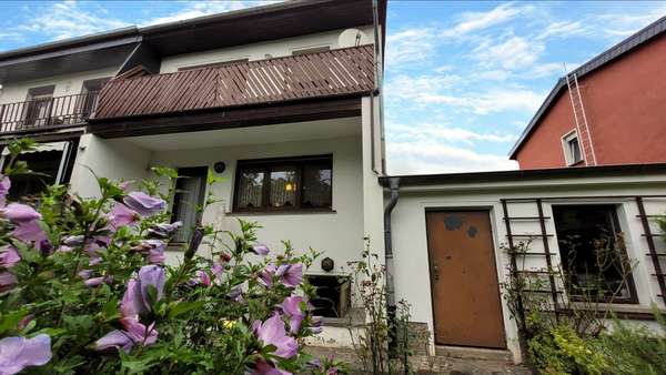 Rückansicht Rückansicht - Doppelhaushälfte in 04654 Frohburg mit 95m² kaufen
