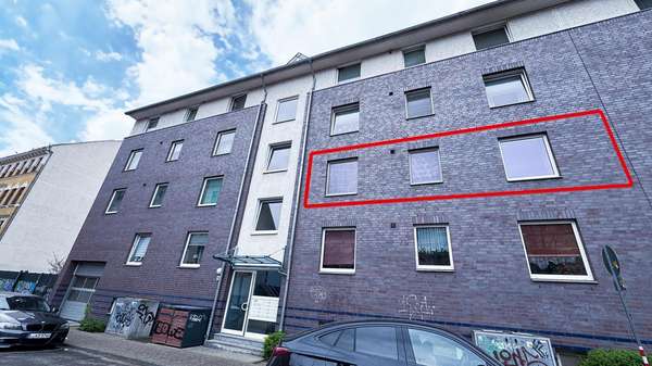 Frontansicht - Etagenwohnung in 04315 Leipzig mit 76m² kaufen