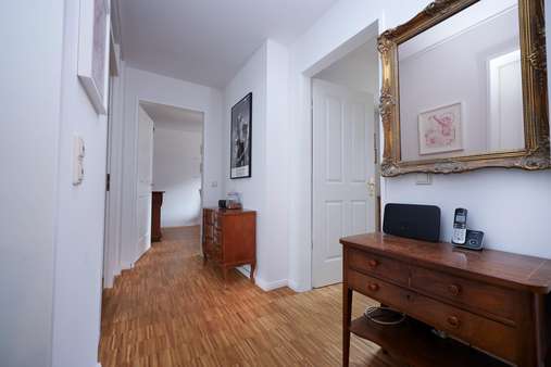Flur_Perspektive - Etagenwohnung in 04315 Leipzig mit 76m² kaufen