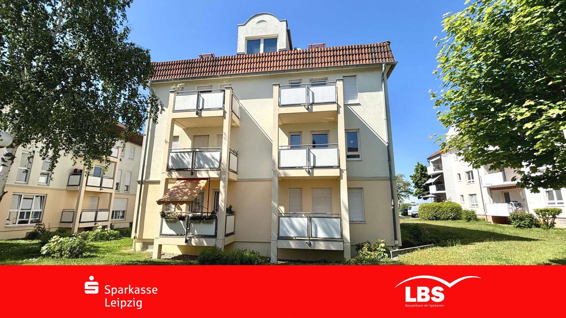 Hinteransicht Hinteransicht - Erdgeschosswohnung in 04420 Markranstädt mit 32m² als Kapitalanlage kaufen