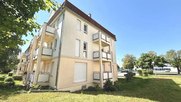 Seitenansicht Seitenansicht - Erdgeschosswohnung in 04420 Markranstädt mit 32m² als Kapitalanlage kaufen