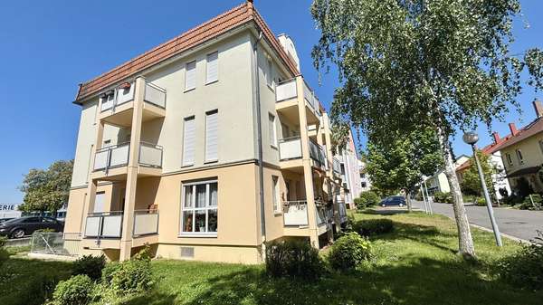 Seitenansicht Seitenansicht - Erdgeschosswohnung in 04420 Markranstädt mit 32m² als Kapitalanlage kaufen