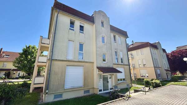 Vorderansicht Vorderansicht - Erdgeschosswohnung in 04420 Markranstädt mit 32m² als Kapitalanlage kaufen
