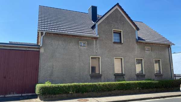 Straßenansicht Straßenansicht - Einfamilienhaus in 04862 Mockrehna mit 105m² kaufen
