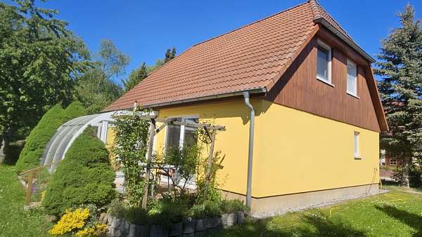 Süd/Ostansicht Süd/Ostansicht - Einfamilienhaus in 04749 Jahnatal mit 110m² kaufen