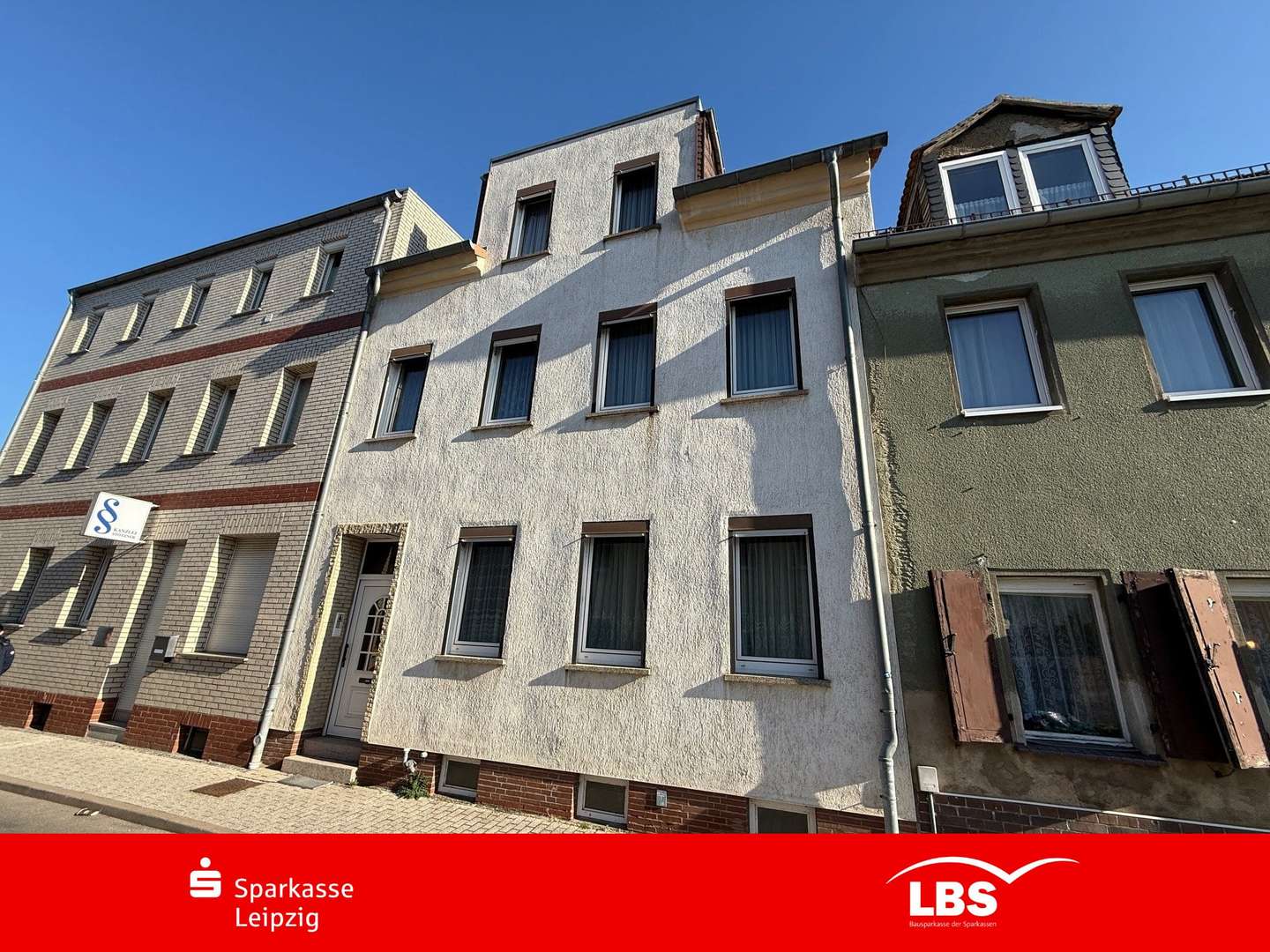 Hausansicht Hausansicht - Reihenmittelhaus in 04539 Groitzsch mit 134m² kaufen