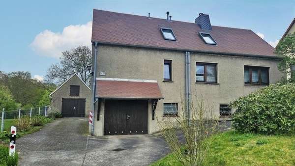 Westansicht - Einfamilienhaus in 04774 Dahlen mit 110m² kaufen