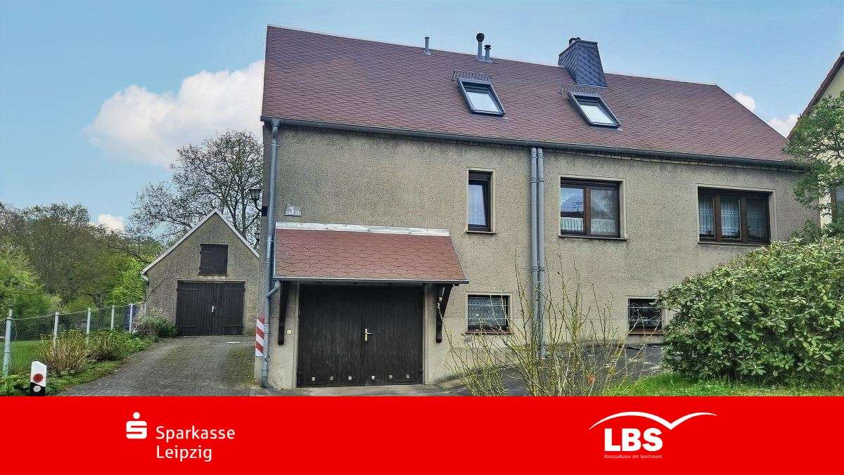 Westansicht - Einfamilienhaus in 04774 Dahlen mit 110m² kaufen