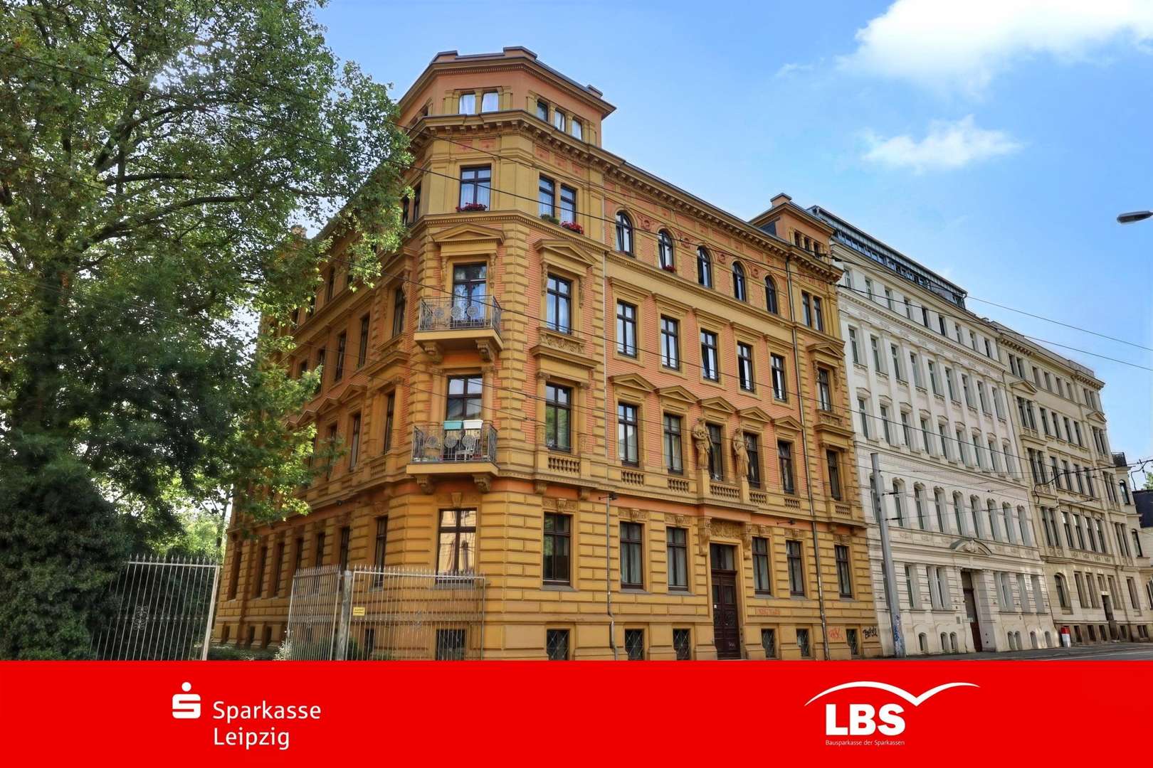 Hausansicht - Etagenwohnung in 04109 Leipzig mit 67m² kaufen