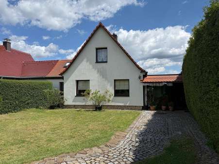 Ansicht - Doppelhaushälfte in 04288 Leipzig mit 84m² kaufen