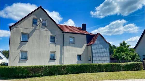 Außenansicht Außenansicht - Zweifamilienhaus in 04880 Elsnig mit 188m² kaufen