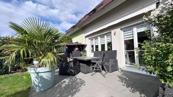 Terrasse - Doppelhaushälfte in 04425 Taucha mit 155m² kaufen