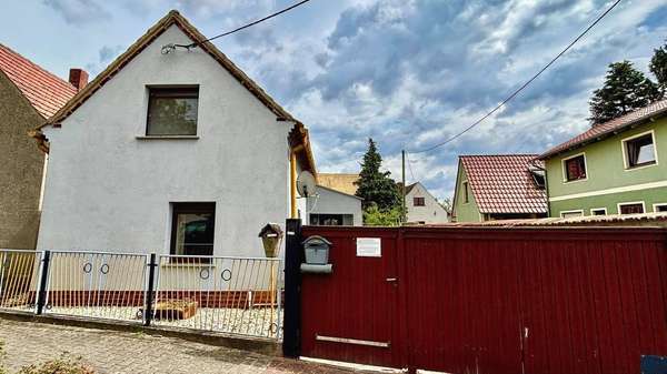 Straßenansicht - Einfamilienhaus in 04849 Bad Düben mit 62m² kaufen