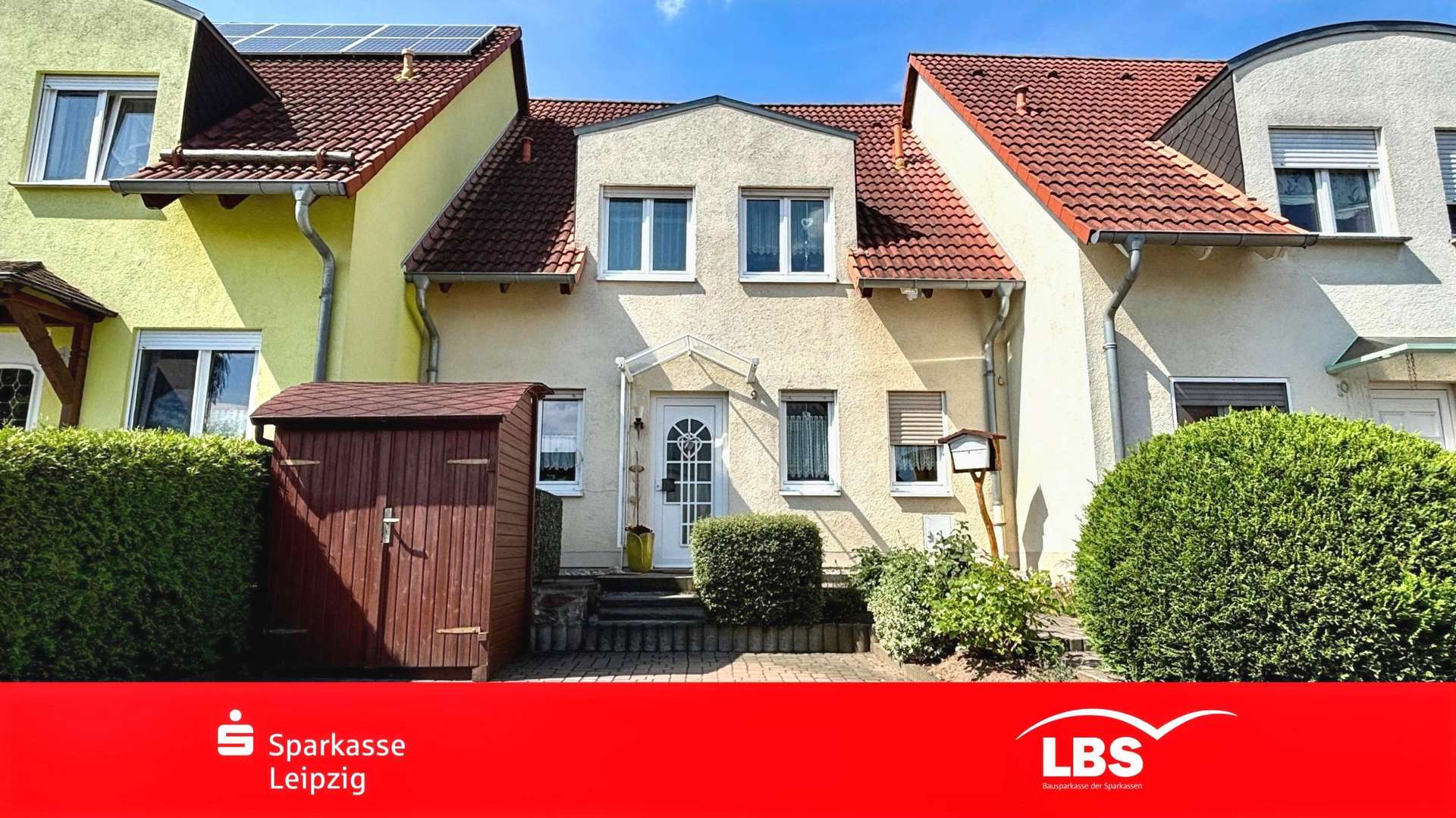 Straßenansicht Straßenansicht - Reihenmittelhaus in 06729 Elsteraue mit 128m² kaufen