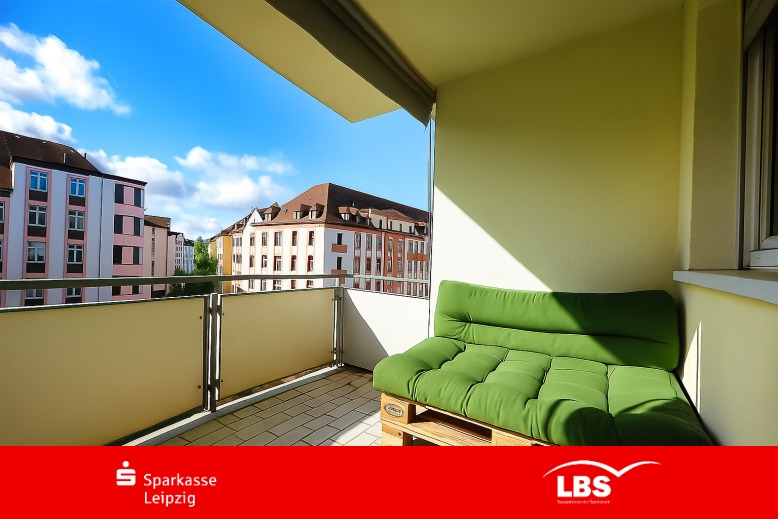 Balkon - Etagenwohnung in 04318 Leipzig mit 38m² kaufen