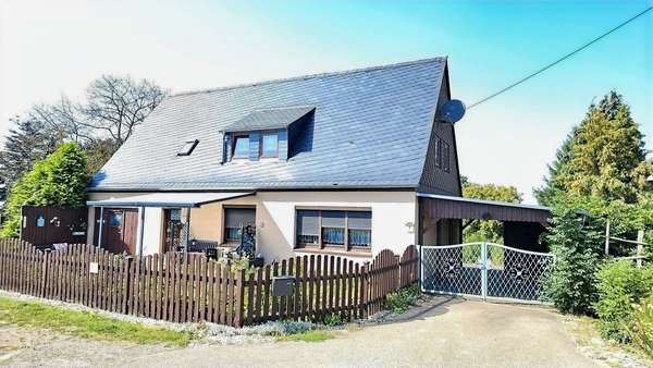 Südansicht Südansicht - Einfamilienhaus in 04703 Leisnig mit 142m² kaufen