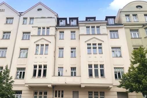 Hausansicht - Etagenwohnung in 04157 Leipzig mit 45m² kaufen
