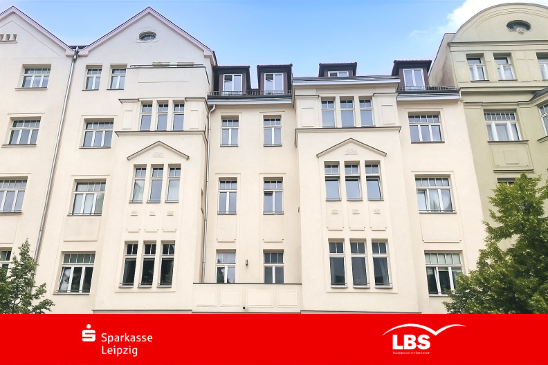 Hausansicht - Etagenwohnung in 04157 Leipzig mit 45m² kaufen