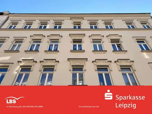 Fassade - Dachgeschosswohnung in 04157 Leipzig mit 56m² als Kapitalanlage kaufen