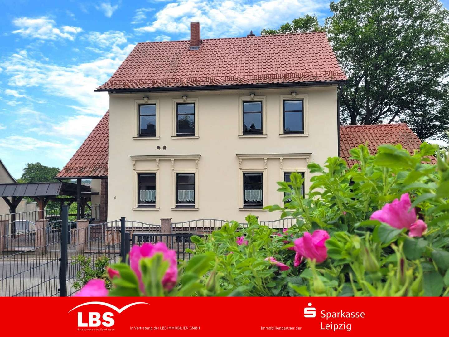 Hausansicht Hausansicht - Zweifamilienhaus in 04643 Geithain mit 218m² kaufen
