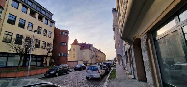 Straßenansicht - Wohn- / Geschäftshaus in 06667 Weißenfels mit 1504m² als Kapitalanlage kaufen