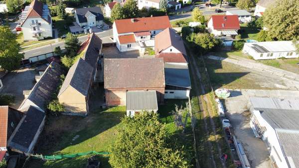 Luftbild - Zweifamilienhaus in 04571 Rötha mit 357m² kaufen