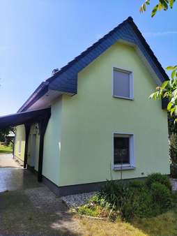 Haus Giebel_Front - Einfamilienhaus in 04838 Zschepplin mit 93m² kaufen