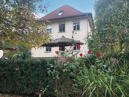 Ansicht vom Garten - Stadthaus in 04435 Schkeuditz mit 209m² kaufen
