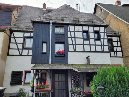 Rückseite des Hauses - Reihenmittelhaus in 04654 Frohburg mit 128m² kaufen