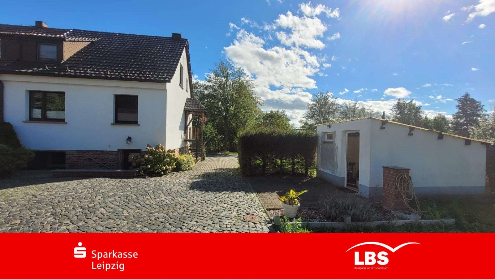 Hof - Doppelhaushälfte in 04643 Geithain mit 86m² kaufen