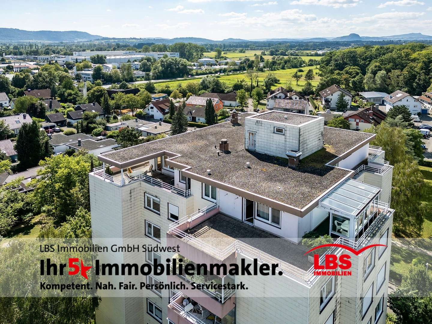 Gebäudeansicht - Attikawohnung in 78315 Radolfzell mit 141m² kaufen