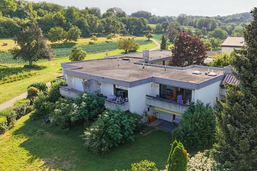 Luftaufnahme Ansicht - Ferienwohnung in 78343 Gaienhofen mit 57m² kaufen