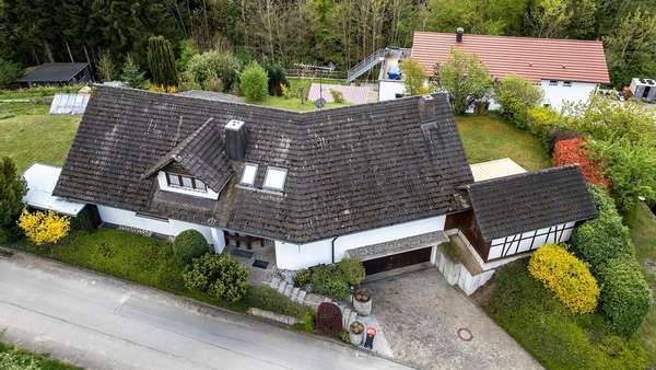 Luftaufnahme - Einfamilienhaus in 78315 Radolfzell mit 211m² kaufen