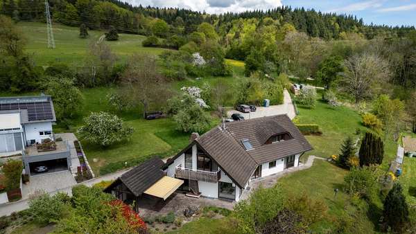 Luftaufnahme - Einfamilienhaus in 78315 Radolfzell mit 211m² kaufen