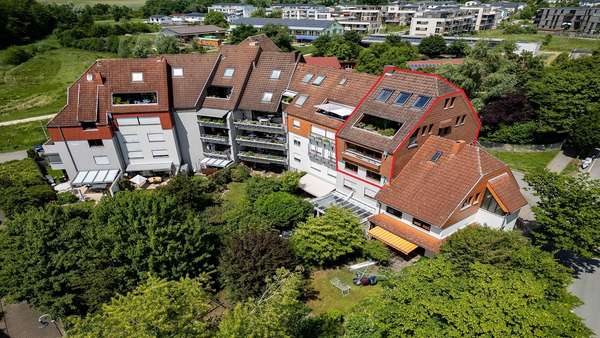 Luftaufnahme - Maisonette-Wohnung in 78315 Radolfzell mit 167m² kaufen