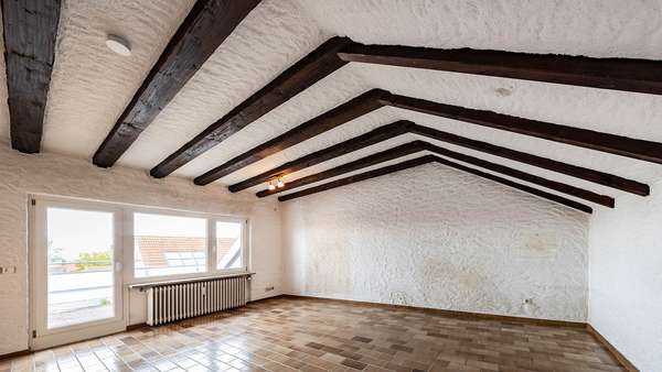 Wohn-und Esszimmer Wohn-und Esszimmer - Dachgeschosswohnung in 78315 Radolfzell mit 52m² kaufen