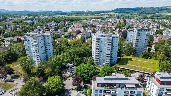 Luftaufnahme Luftaufnahme - Etagenwohnung in 78315 Radolfzell mit 79m² kaufen