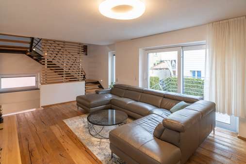 Wohnzimmer - Einfamilienhaus in 78315 Radolfzell mit 172m² kaufen