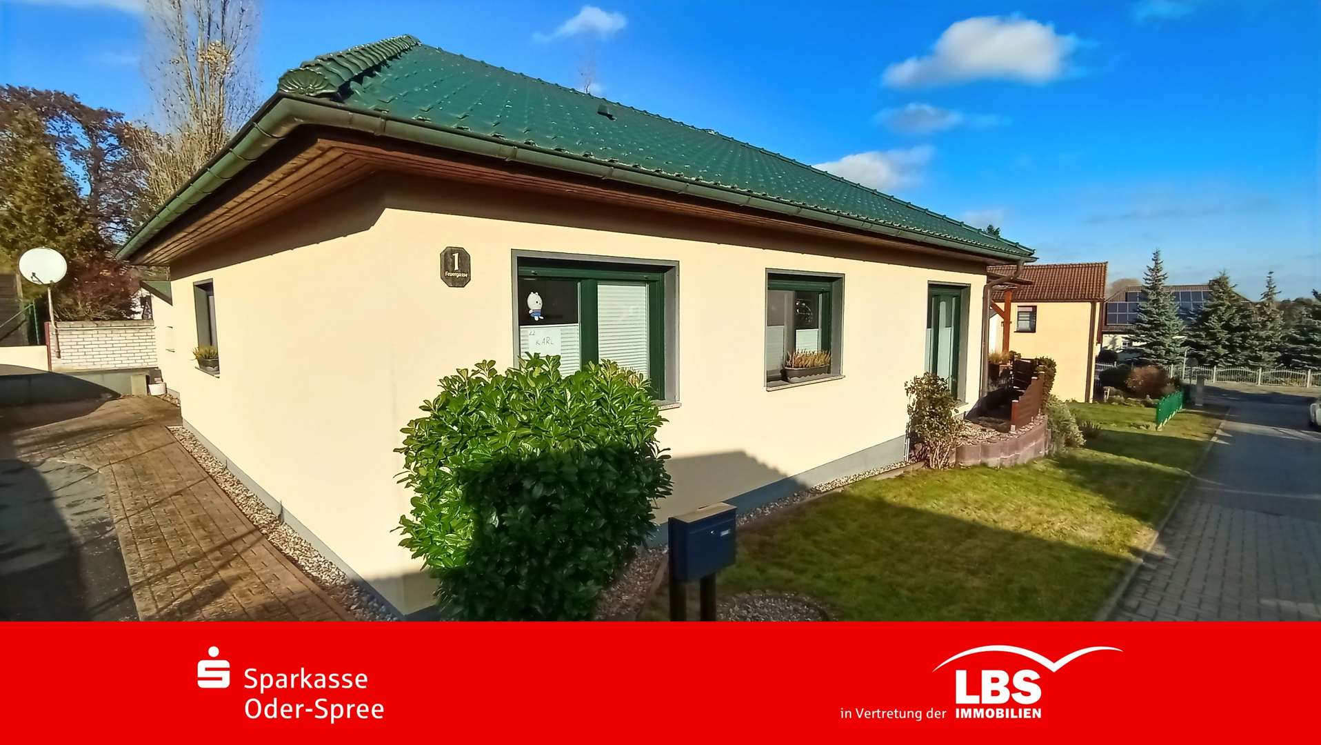 Außen 1 - Bungalow in 15295 Wiesenau mit 91m² kaufen