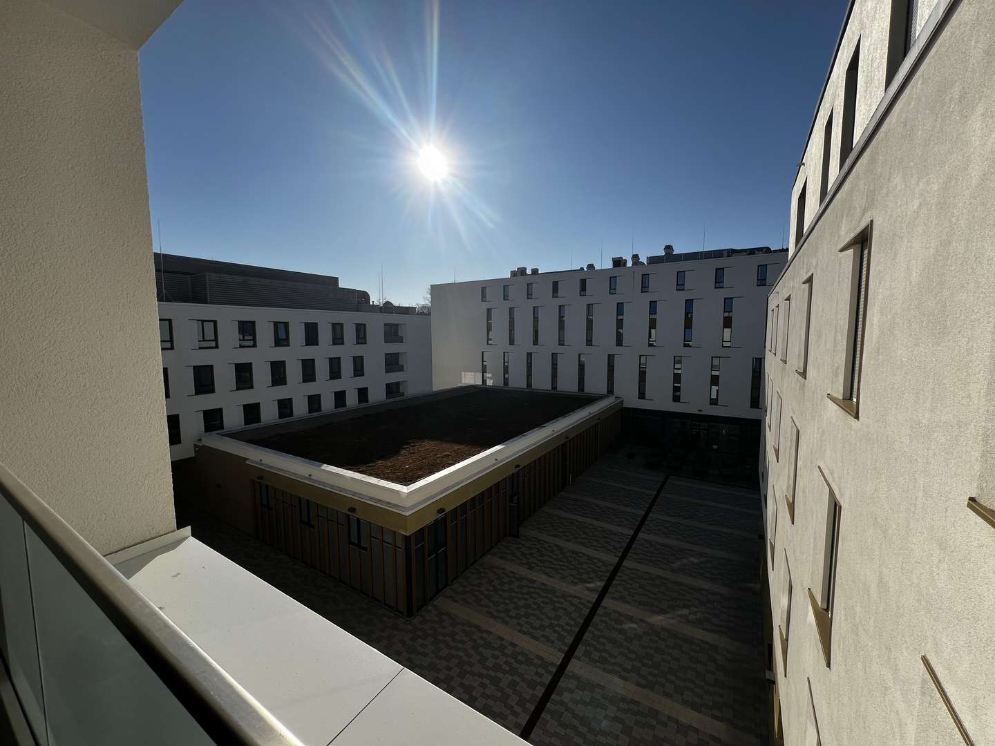 Balkonaussicht - Etagenwohnung in 52351 Düren mit 63m² mieten