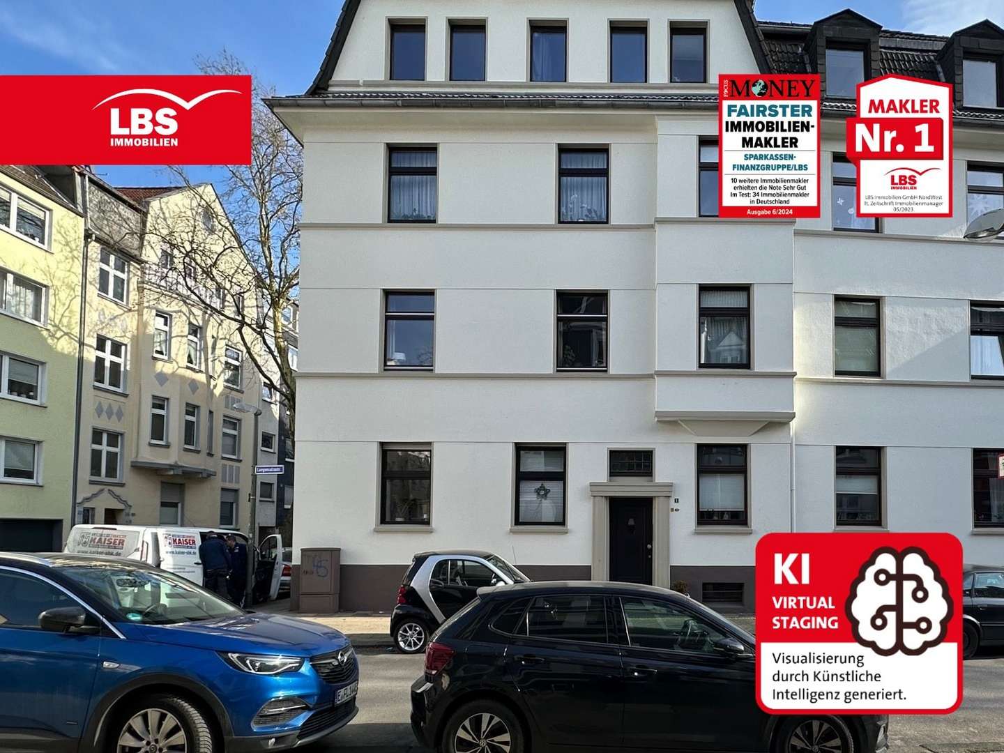 Frontansicht Frontansicht - Dachgeschosswohnung in 45138 Essen mit 87m² kaufen