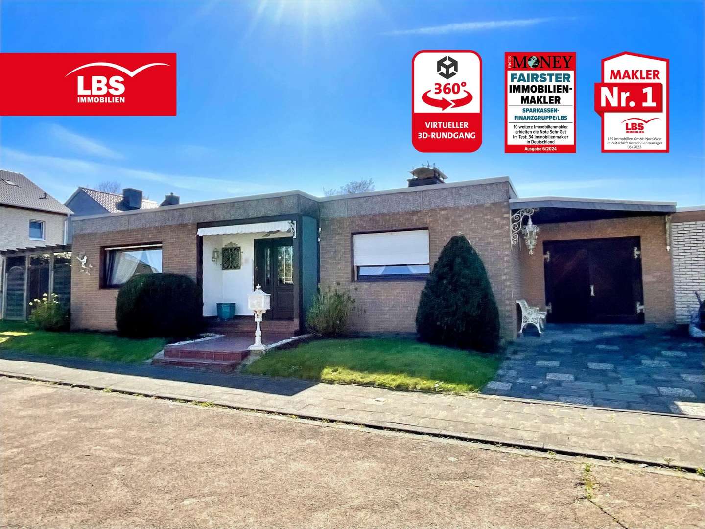 Hausansicht - Bungalow in 50181 Bedburg mit 110m² kaufen