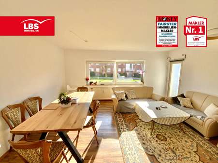 Wohnzimmer - Erdgeschosswohnung in 47918 Tönisvorst mit 97m² kaufen