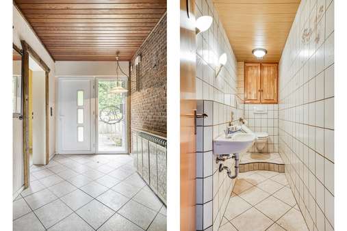 Flur und Gäste WC Flur und Gäste WC - Einfamilienhaus in 54584 Gönnersdorf mit 349m² kaufen