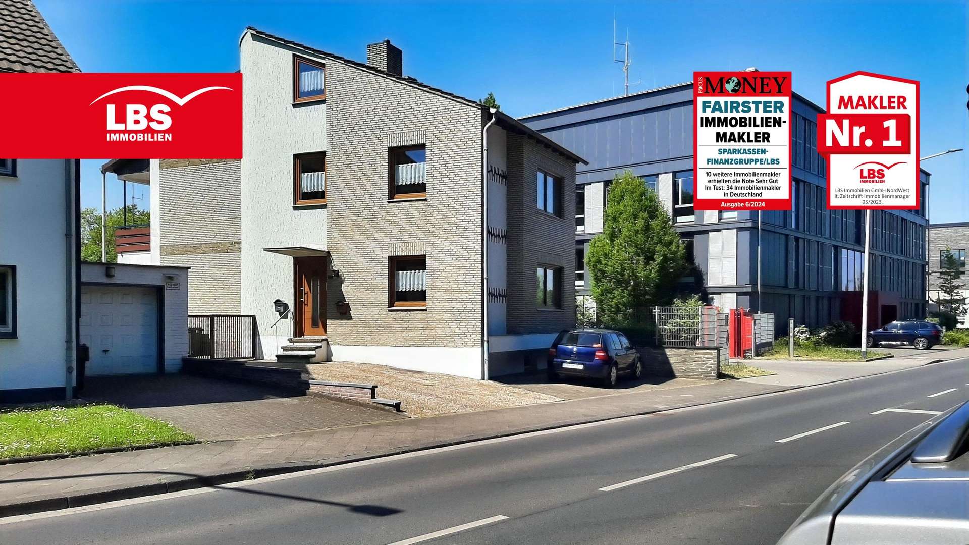Vorderansicht Vorderansicht - Einfamilienhaus in 41238 Mönchengladbach mit 135m² kaufen