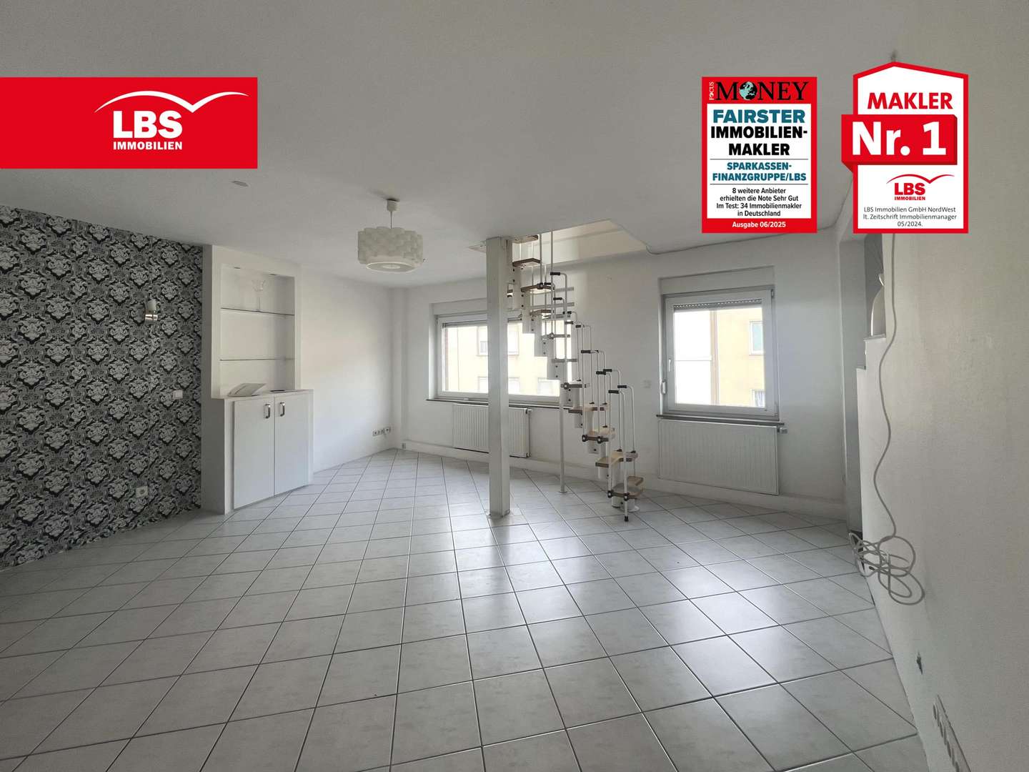 Wohnessbereich Maisonette Wohnessbereich Maisonette - Maisonette-Wohnung in 41061 Mönchengladbach mit 115m² kaufen